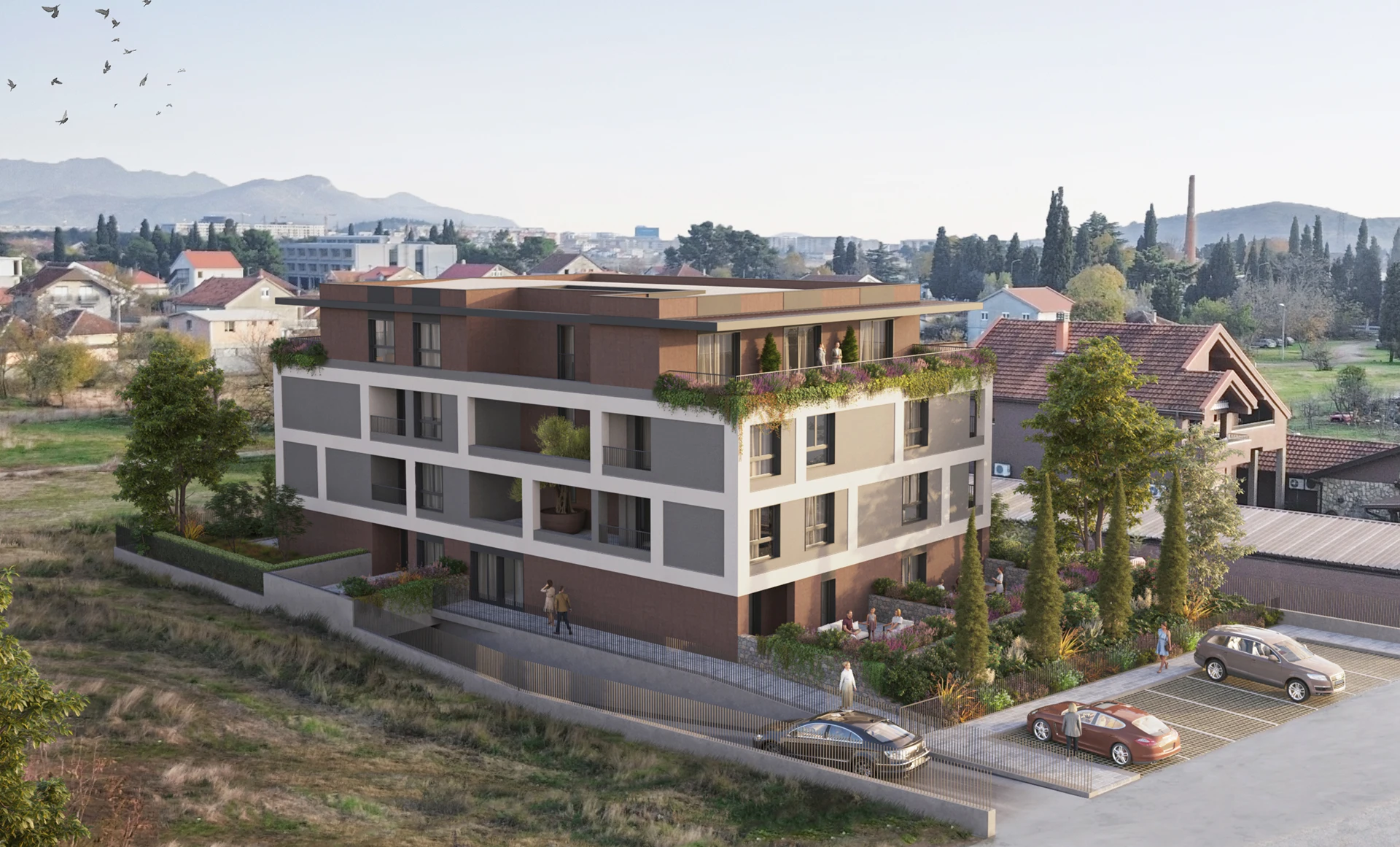 Gradient Terracotta Podgorica Exterior 01